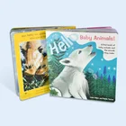 High Quality Custom Prints Kid Learning Book Baby Touch and Feel Books