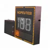 Traffic signal Solar powered 3 digits radar speed display for vehicle