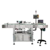 Vertical Automatic sticker label applicator for round bottles