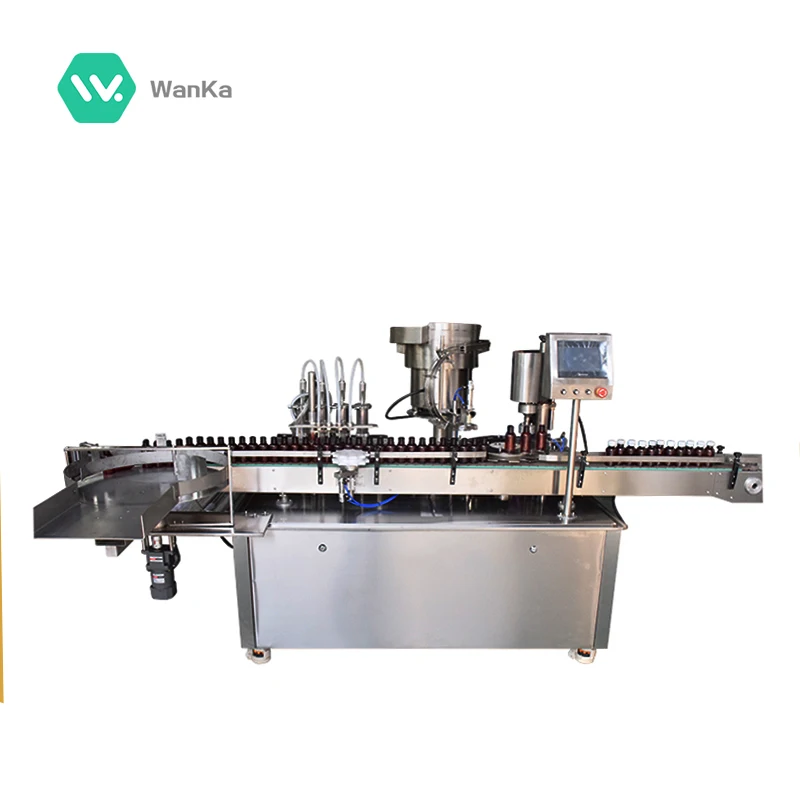 Automatic pharmaceutical syrup filler, piston pump syrup filling machine