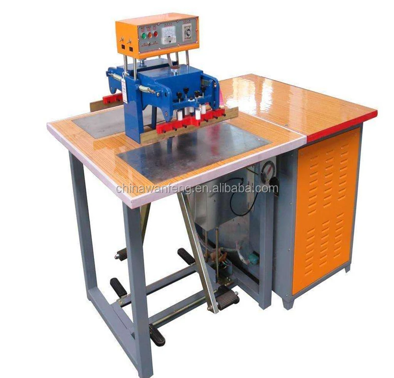 Double generator and head high frequency plastic welding machine