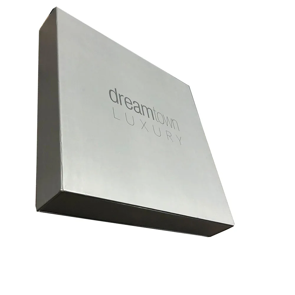 packaging & printing box gift box shape silver jewelry displa