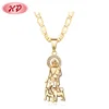 Wholesale Fashion Mens Pendant Necklace Metal Jewelry 18K Gold Pendant