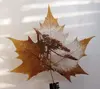 leaf carving art