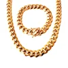 Fashion Mens Designs Bulky Miami 8 10 12 14mm Dubai New Gold Chain Design, Cuban Link Chain