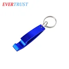 eye shape metal custom bottle opener keychain