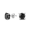 Punk Style Dragon Claw Wholesale Earrings Jewelry Cheap Stainless Steel Black Cubic Zirconia Earrings