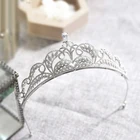 Vantage Customize Hair Tiara Wedding Bridal Pageant Zirconia Tiaras and Crowns