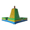 Cheap price new design challenging inflatable double slide kids indoor climbing rock walls for sale