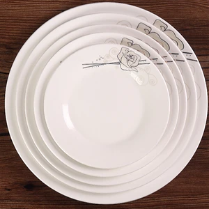 solid color printing dinner plate