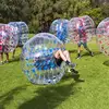 YY Giant Inflatable water bubble ball Outdoor sport Toys body wearable human air bumper ball for adult and kids
