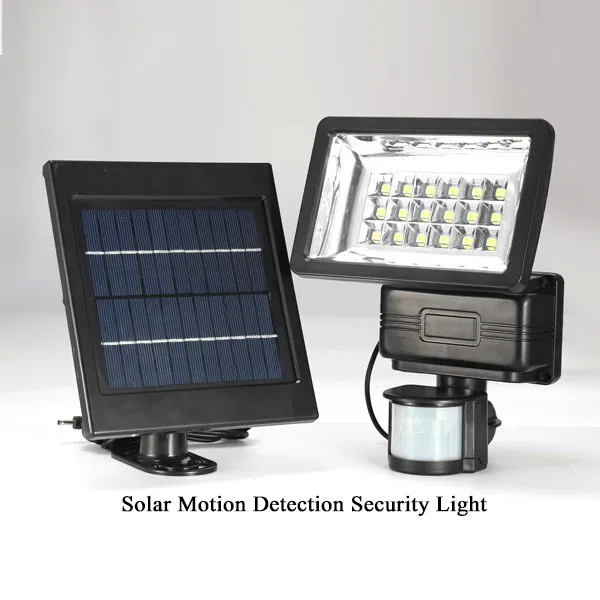 build in rechargeable battery charged by solar panel  2.