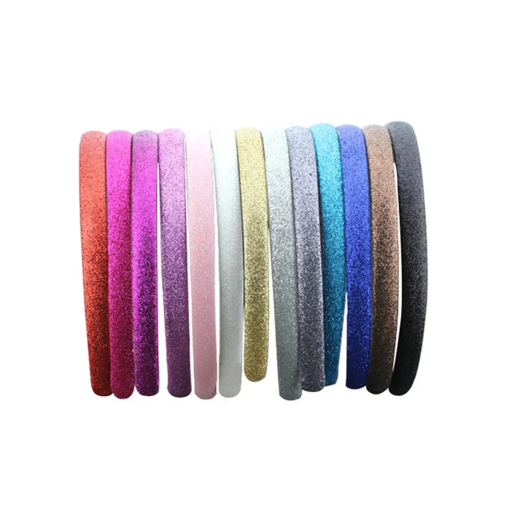 Wholesale 13 Colors Elastic Baby Girls Headband Hair Accessories Glitter Hairband For Women
Wholesale 13 Colors Elastic Baby Girls Headband Hair Accessories Glitter Hairband For Women