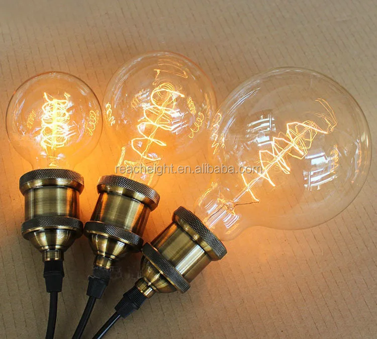 ce certified 240v 60w vintage edison bulb