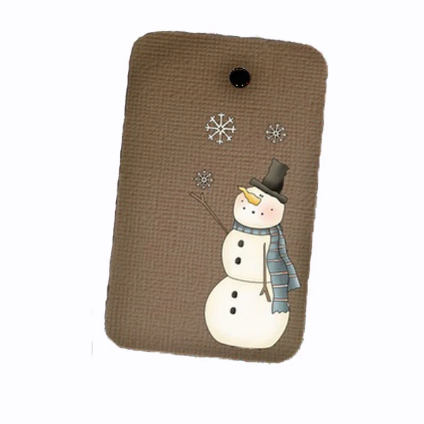 冬の雪だるまクリスマスギフトハード紙のカード仕入れ・メーカー・工場