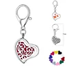 More Options Big Lobster Mom And Son Heart Shape Magnet Diffuser Locket Key Chain
