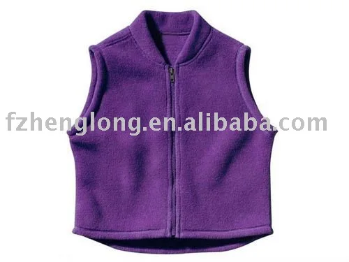 Children fleece vest