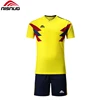 hot sale professional fashion design custom dry fit sublimation embroidery men soccer jersey