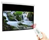 matte white color motorized screen projector 100 inch projector screen