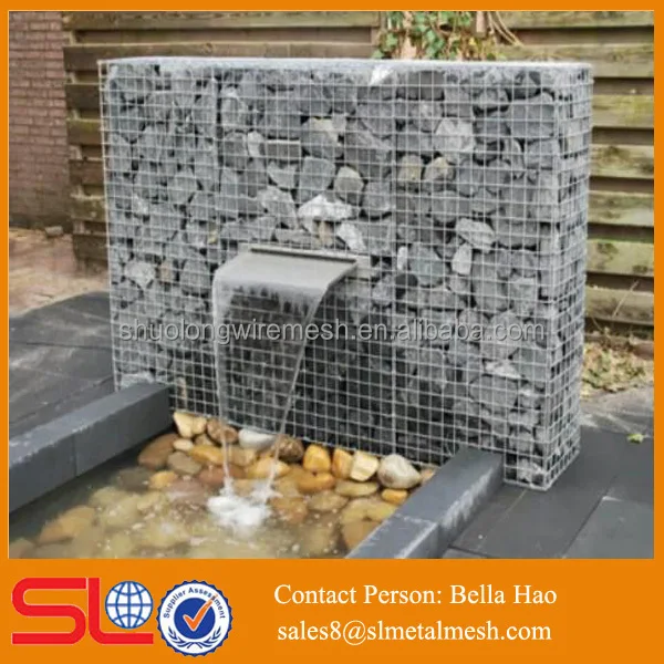 2015 Hot Sale Hexagonal Galvanized Gabion Retaining Wall Blocks