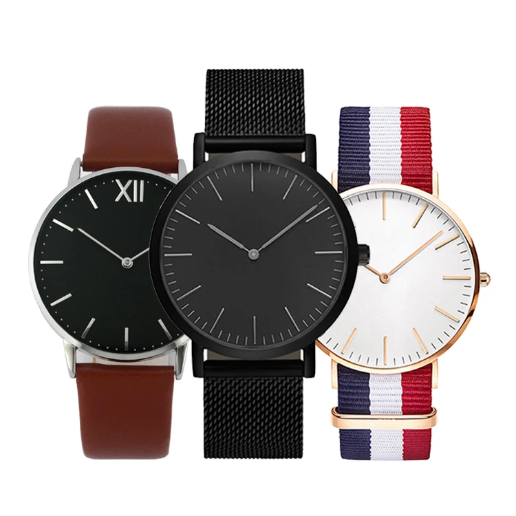 Custom Logo Simple Minimalist Mens Wrist Watch Valentine Quartz nylon strap and Leather strap stainless steel mesh band watch
Custom Logo Simple Minimalist Mens Wrist Watch Valentine Quartz nylon strap and Leather strap stainless steel mesh band watch