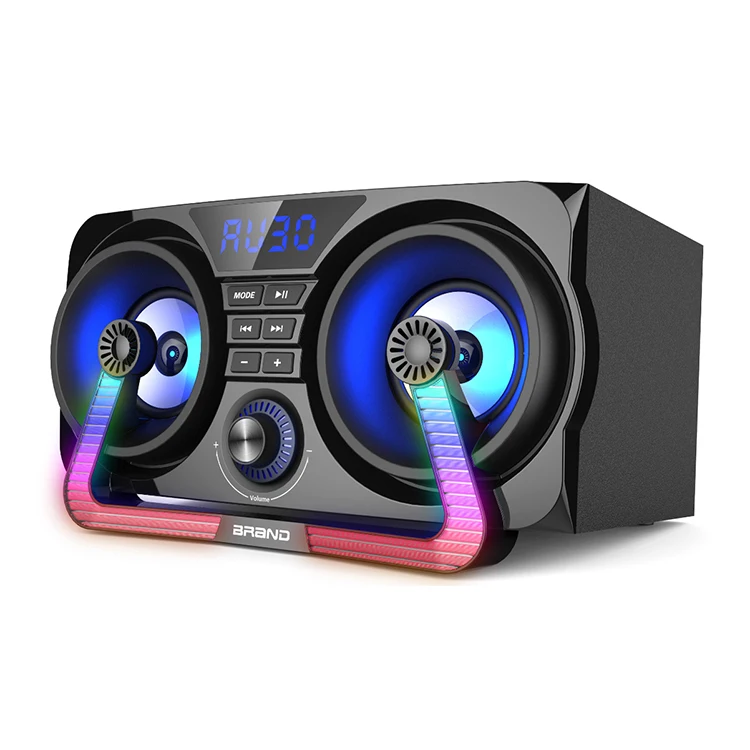 TS-1001 New Design Portable Speaker with USB/FM/SD card/BT/LED Display/Remote Control - ANKUX.COM