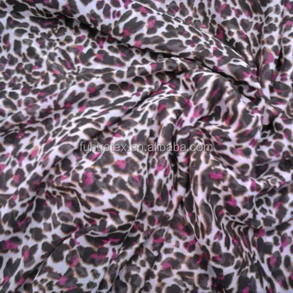 printed 30D chiffon fabric for ladies summer dresses