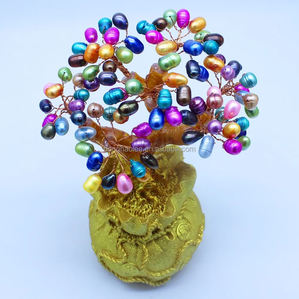 Spring tree gift pearl tree crafts colorful natural freshwater cultured pearls oyster
Spring tree gift pearl tree crafts colorful natural freshwater cultured pearls oyster