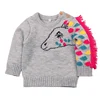 100%acrylic jacquard house knit girl &infant ,toddler baby sweater