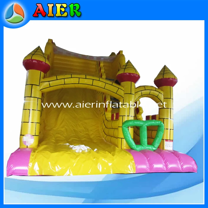 2015 New design inflatable long city water slide