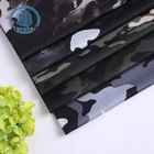 China Supplier Custom Printed 100 Polyester Camouflage Mesh Print Fabric for Sportswear