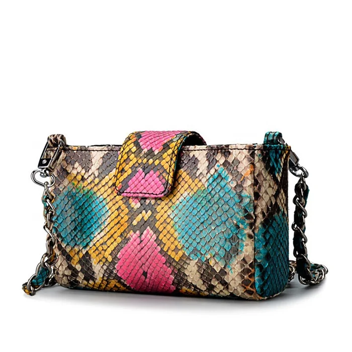 OEM Bolsas De Mujer Feminina Personalizado Custom Real Python Snake Skin Leather Designer Shoulder Chain Sling Crossbody Bags
OEM Bolsas De Mujer Feminina Personalizado Custom Real Python Snake Skin Leather Designer Shoulder Chain Sling Crossbody Bags