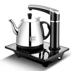 Household Appliance Stainless Steel Electrical Cordless Hot Water Boiler Travel Kettle With LED Display