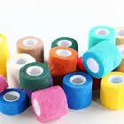 Colorful Self Sticky cotton and non-woven mixed Cohesive Elastic Bandage,premium quality