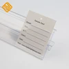 Supermarket Magnetic Open-Edge Plastic Channel Clamp Label Holder