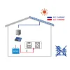 Complete set of 380V 50kW 55kW 60kW off grid UPS solar panel system with 50kW solar generator solar energy storage system