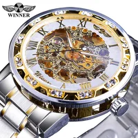 Winner New Famous Brand Winner Luxury Fashion Stone Case Stainless Steel Men Mechanical Skeleton Watches For Men
Winner New Famous Brand Winner Luxury Fashion Stone Case Stainless Steel Men Mechanical Skeleton Watches For Men