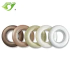Wholesale plastic curtain accessories decorative curtain eyelet ring 40mm ABS material factory price