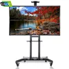 Mobile TV Stand for 55 to 80 inch up to 200 lbs max VESA 800*500 Rotating lcd tv stand