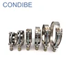 Condibe stainless steel pipe fastening T type hose clamp/Bolts clamps
