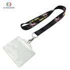 2019 promotional gift items souvenir china suppliers custom id cards holder neck strap/lanyard