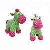 100% organic cotton fabric baby ugly horse toy for baby stuffed plush horse animals toy