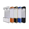 Guangzhou Factory Retail Slatwall Back Cell Phone Accessories Cabinet Display Stand