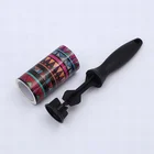 Hot sales dusting brush clothes washable for travel mini lint roller