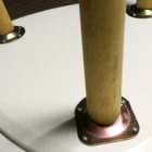 Wooden Table Leg Bracket Clinch Nut Table Leg Top Mounting Plate