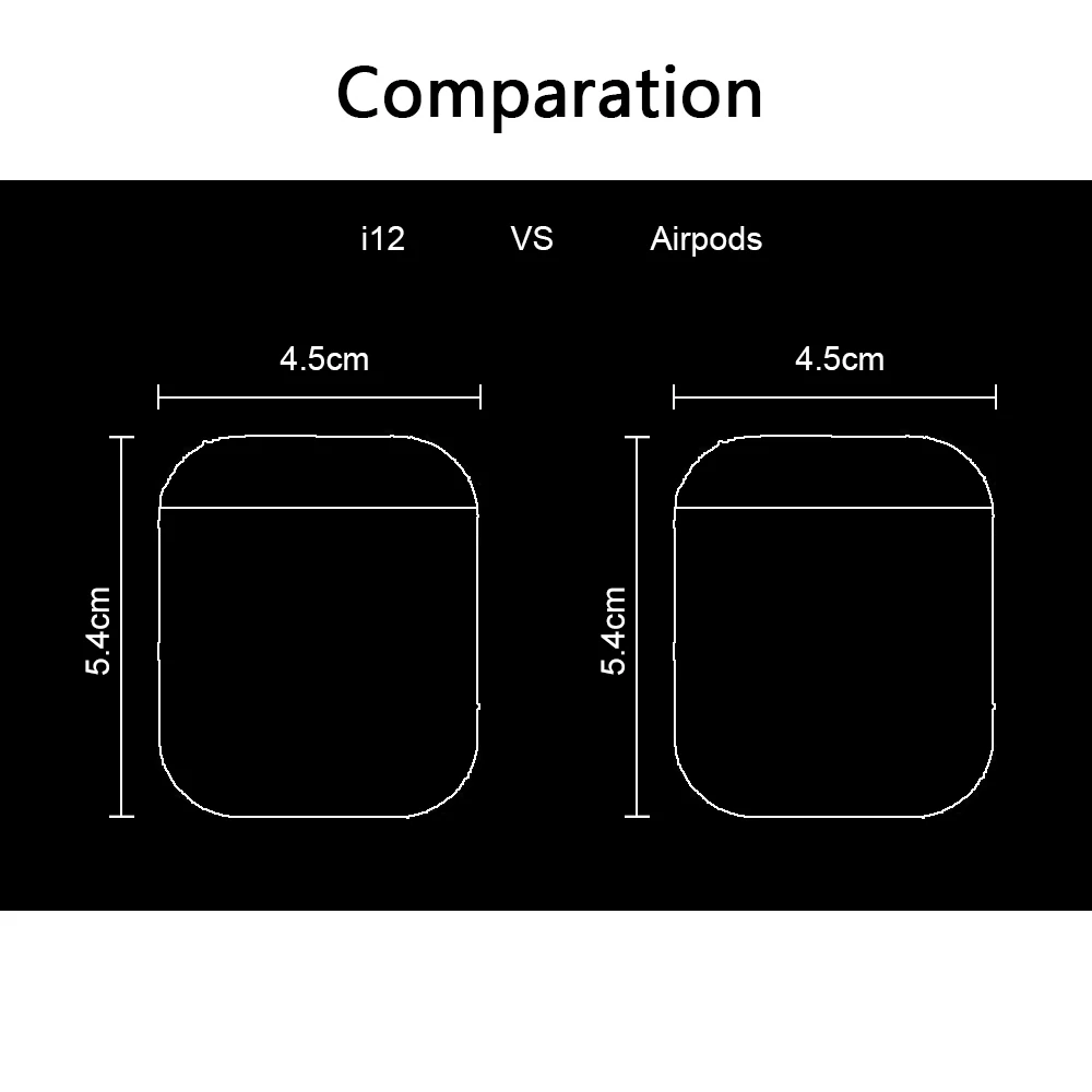 Customize Logo wireless earbuds headphones i7 mini i7s i8x i9s i11 i12 i13 tws headset BT tws earphones with charging case - ANKUX.COM