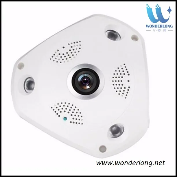 360 Degree Panorama CCTV Camera Wifi HD Wireless VR IP Camera P2P Indoor Cam