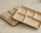 Wholesale Recycled Bamboo Plates Disposable Bagasse Tableware