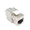 High Quality Best Price 90 Degree Punch Down Fast Installation Cat6 FTP RJ45 Keystone Jack