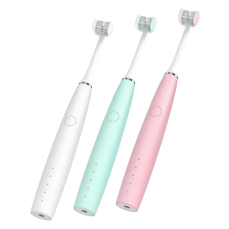 Wholesale custom oem 360 degree portable silent dental usb rechargeable sonic b oral exact automatic electric toothbrush, Pink;green;white
Wholesale custom oem 360 degree portable silent dental usb rechargeable sonic b oral exact automatic electric toothbrush, Pink;green;white